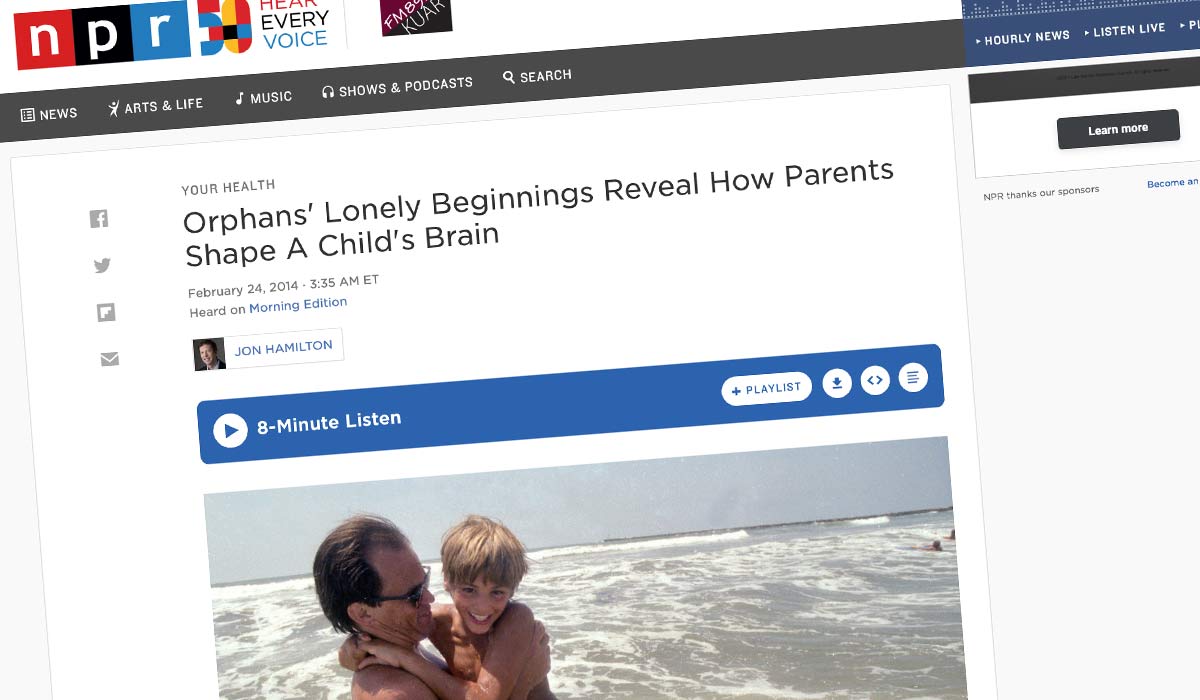 NPR story about Izidor's family